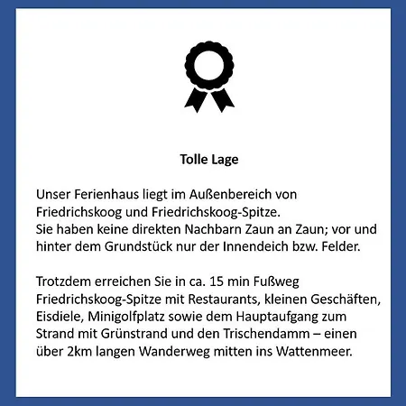 Mia, Urlaub Mit Hund, Eingezaeunter Garten, Friedrichskoog-spitze Prázdninový dům