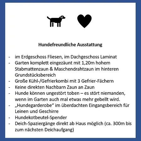 Mia, Urlaub Mit Hund, Eingezäunter Garten, Friedrichskoog-spitze Ferienhaus Friedrichskoog