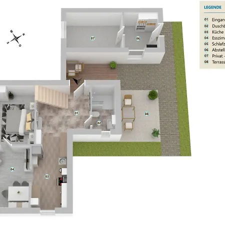Prázdninový dům Mia, Urlaub Mit Hund, Eingezaeunter Garten, Friedrichskoog-spitze Friedrichskoog