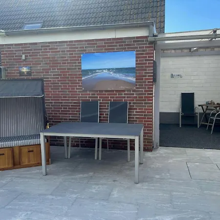 別荘 Mia, Urlaub Mit Hund, Eingezaeunter Garten, Friedrichskoog-spitze