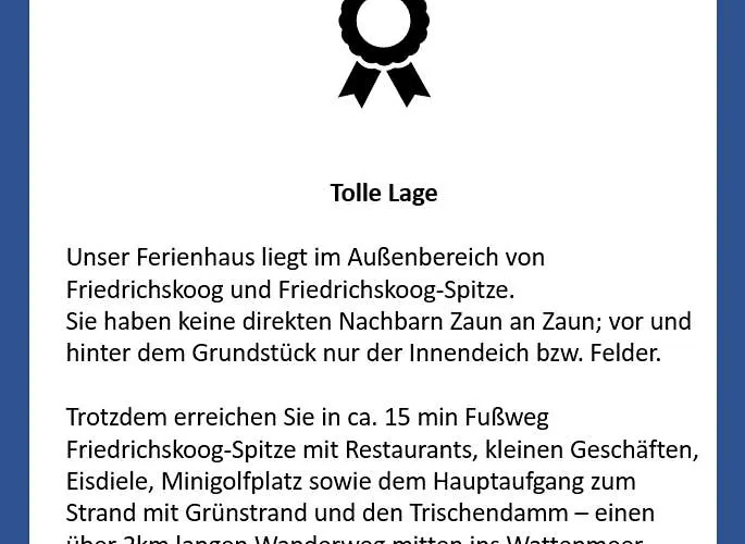 Mia, Urlaub Mit Hund, Eingezaeunter Garten, Friedrichskoog-spitze Σπίτι διακοπών